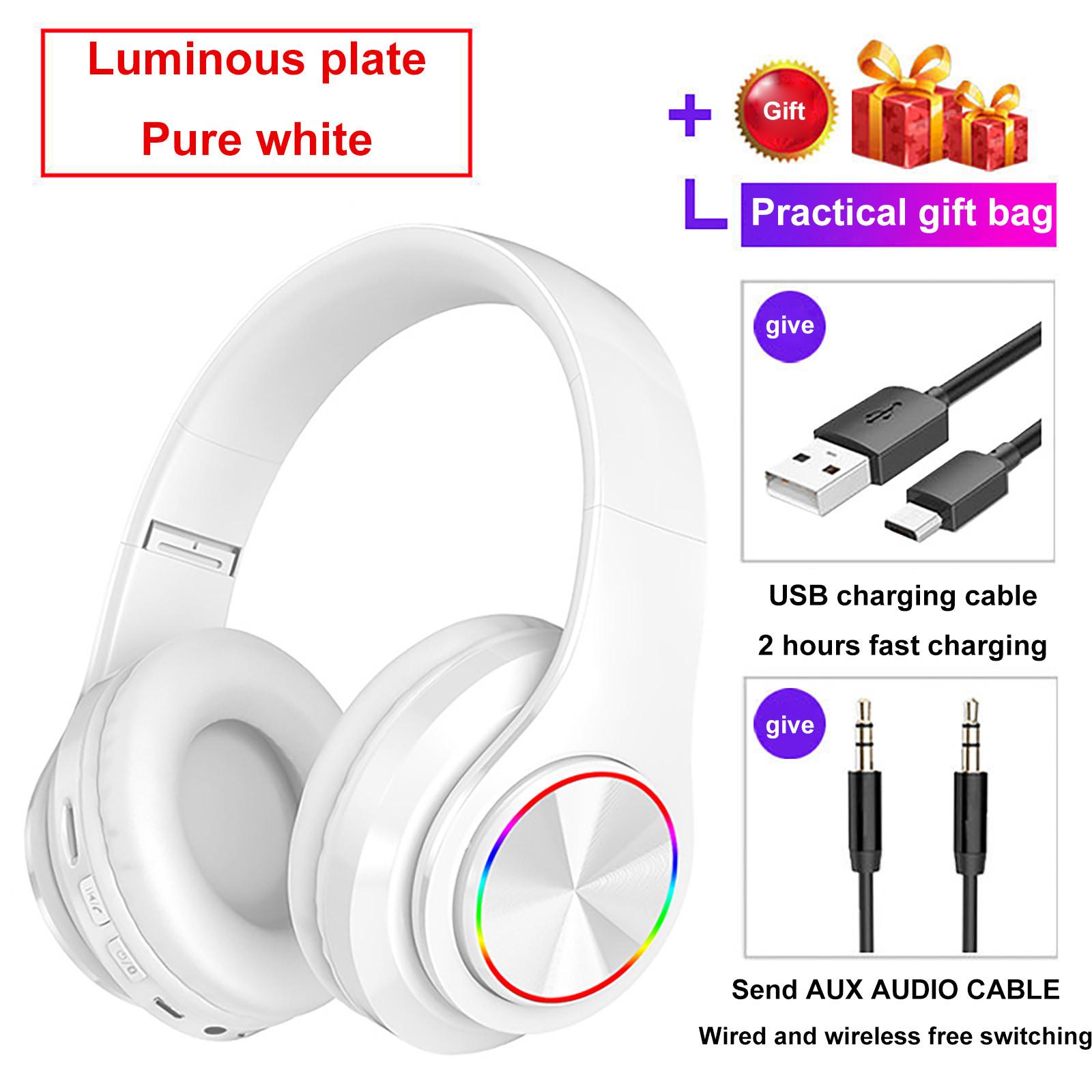 Tai Nghe Không Dây Bluetooth Với Loại Bỏ Tiếng Ồn Trên Tai Tai Nghe Stereo Tai Nghe Có Mic Dành Cho Điện Thoại Và Âm Nhạc