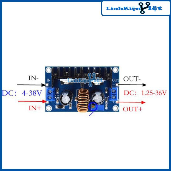 Module Hạ Áp Buck DC-DC XL4016 Vin 4-38V Vout 1.25-36V 8A V1