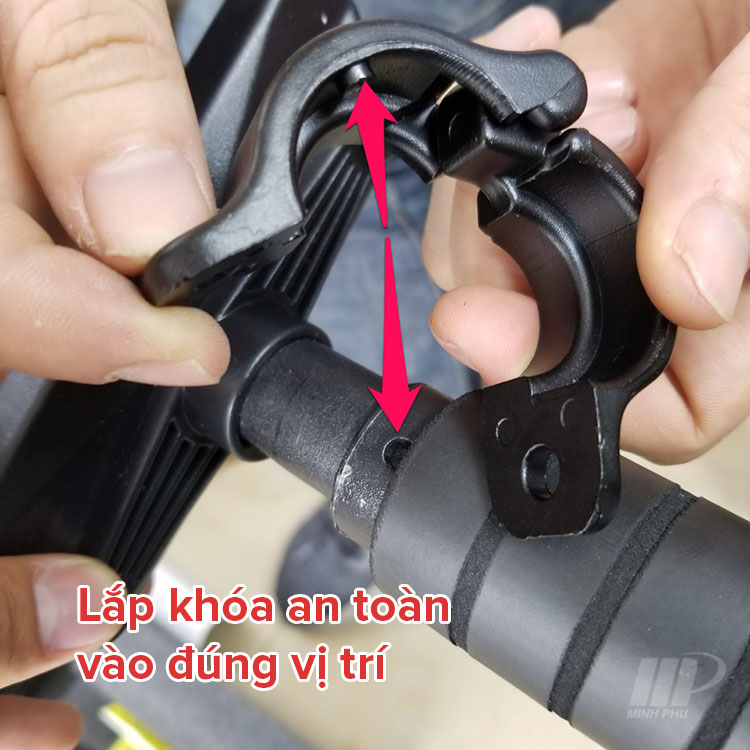 Xà đơn treo tường MP-2021 | Xà gắn cửa mút dài tích hợp Livo cân chỉnh | Thép 4 lớp siêu bền