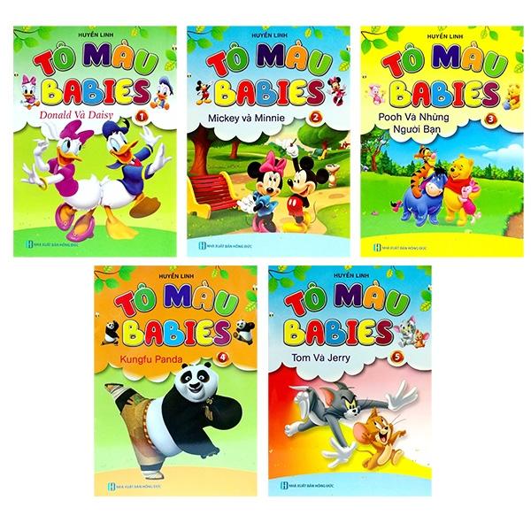 Combo Tô Màu BaBies (5 Tập)