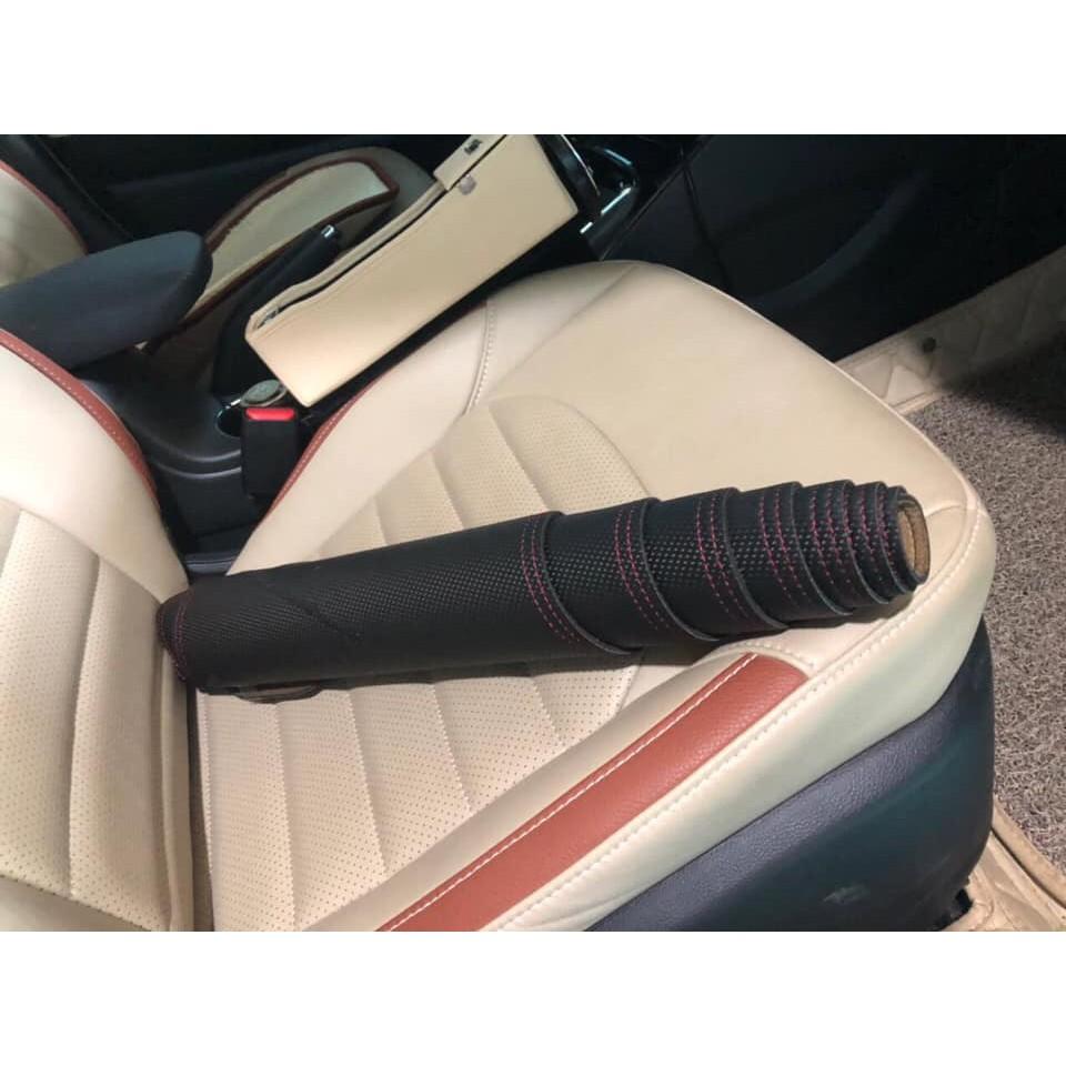 Thảm taplo da vân carbon cao cấp Rush