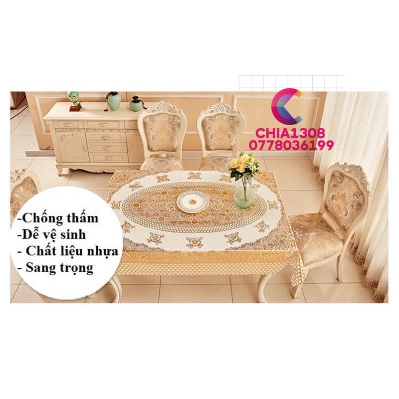 KHĂN TRẢI BÀN DÀI CAO CẤP KHÔNG THẤM NƯỚC