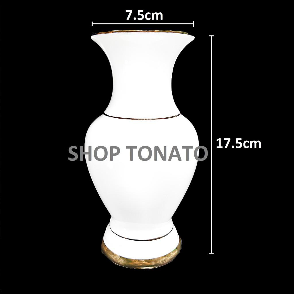 BÌNH BÔNG,LỌ HOA 1515T2 CAO 17.5CM,20CM,22.5CM