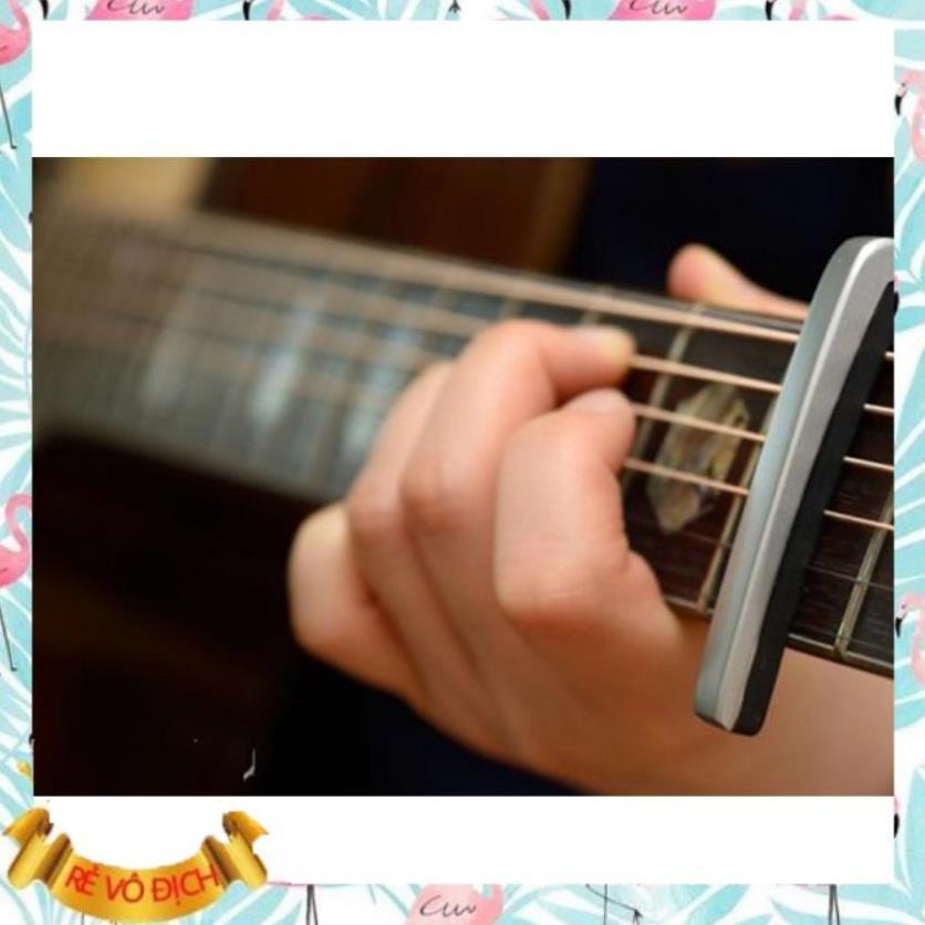 Đàn guitar️ ️️ Bộ capo kẹp đàn guitar, máy lên dây đàn guitar- black 206437-2206440 ️Evoucher️