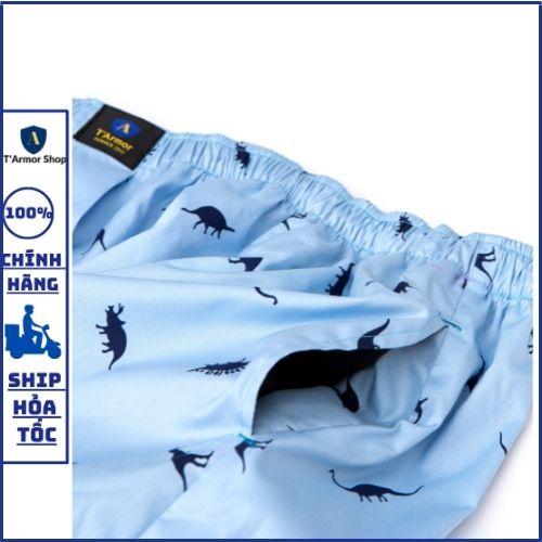 Quần Short Nam T'ARMOR CÓ 2 TÚI ,Giá Rẻ, Quần Đùi Nam Với Chất Liệu Vải KATE Mát Mịn, Rất Thoải Mái Khi Mặc Ngủ Mặc Nhà