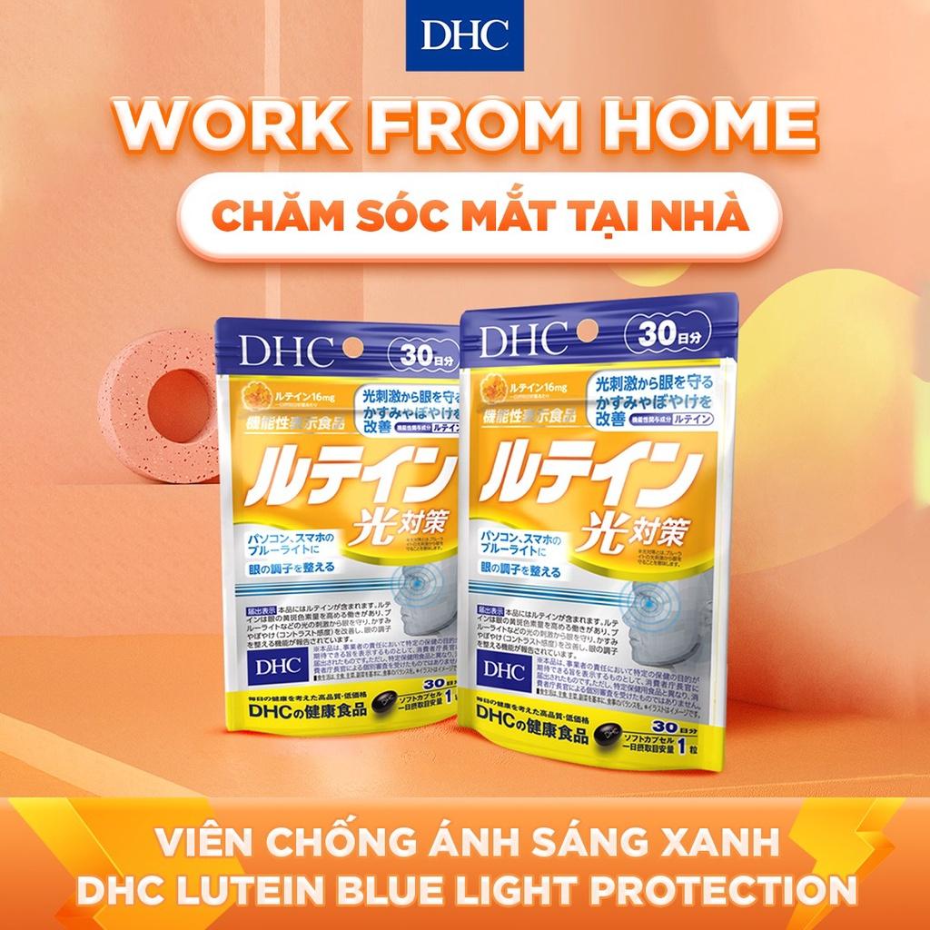 Viên Uống Hỗ Trợ Mắt Chống Ánh Sáng Xanh Dhc Lutein Blue Light Protection