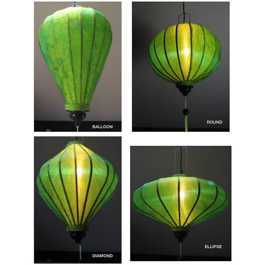 Lồng đèn Trang Trí 30cm lụa