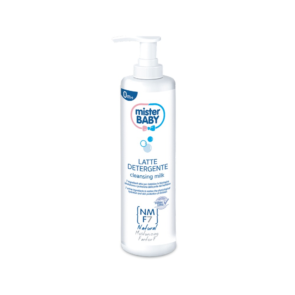 Sữa Tắm Khô Làm Sạch Dịu Nhẹ Cho Bé Yêu Mister Baby Cleansing milk 250ml