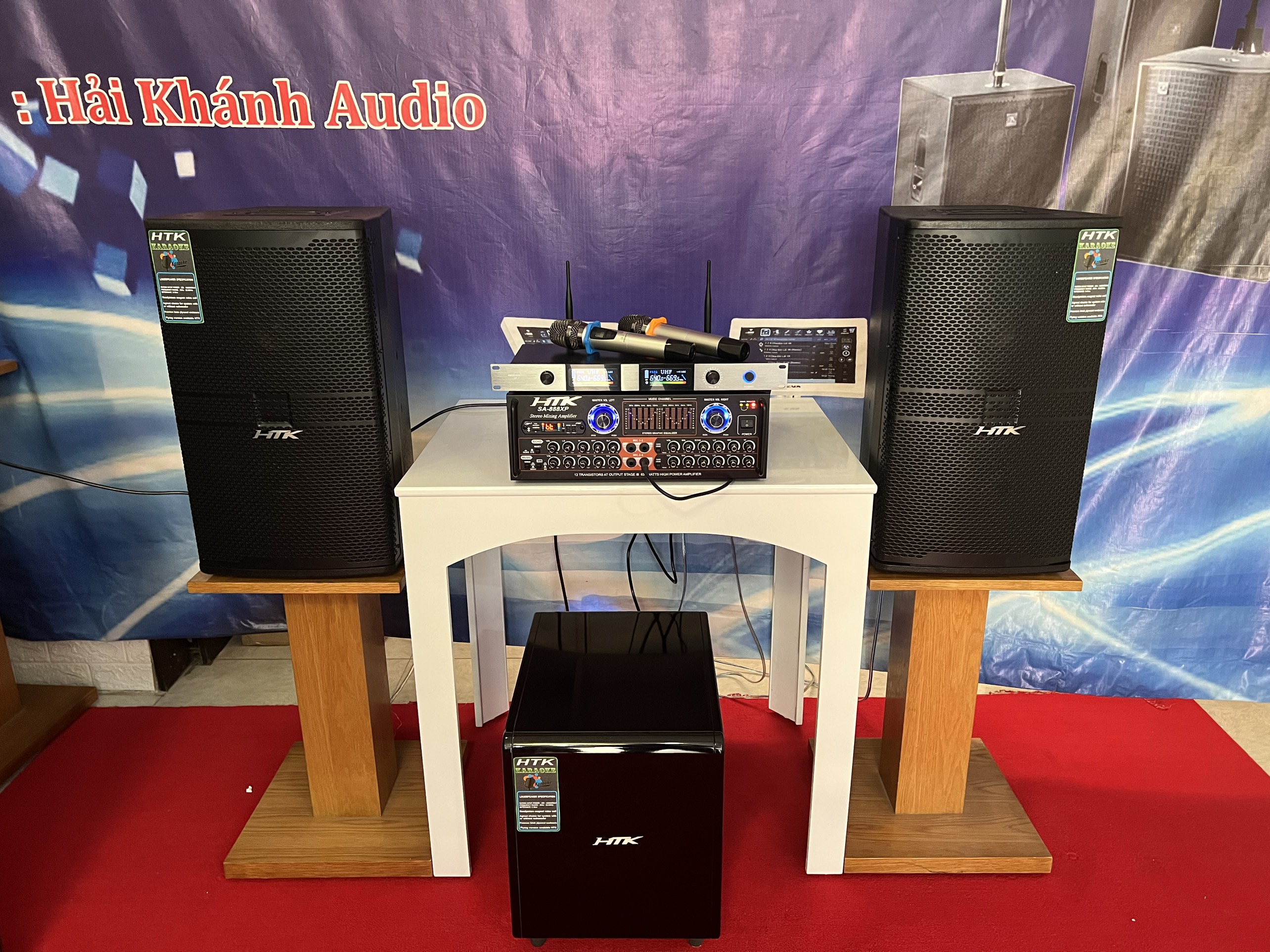 Dàn karaoke và nghe nhạc gia đình HTK - 7500 Cao cấp
