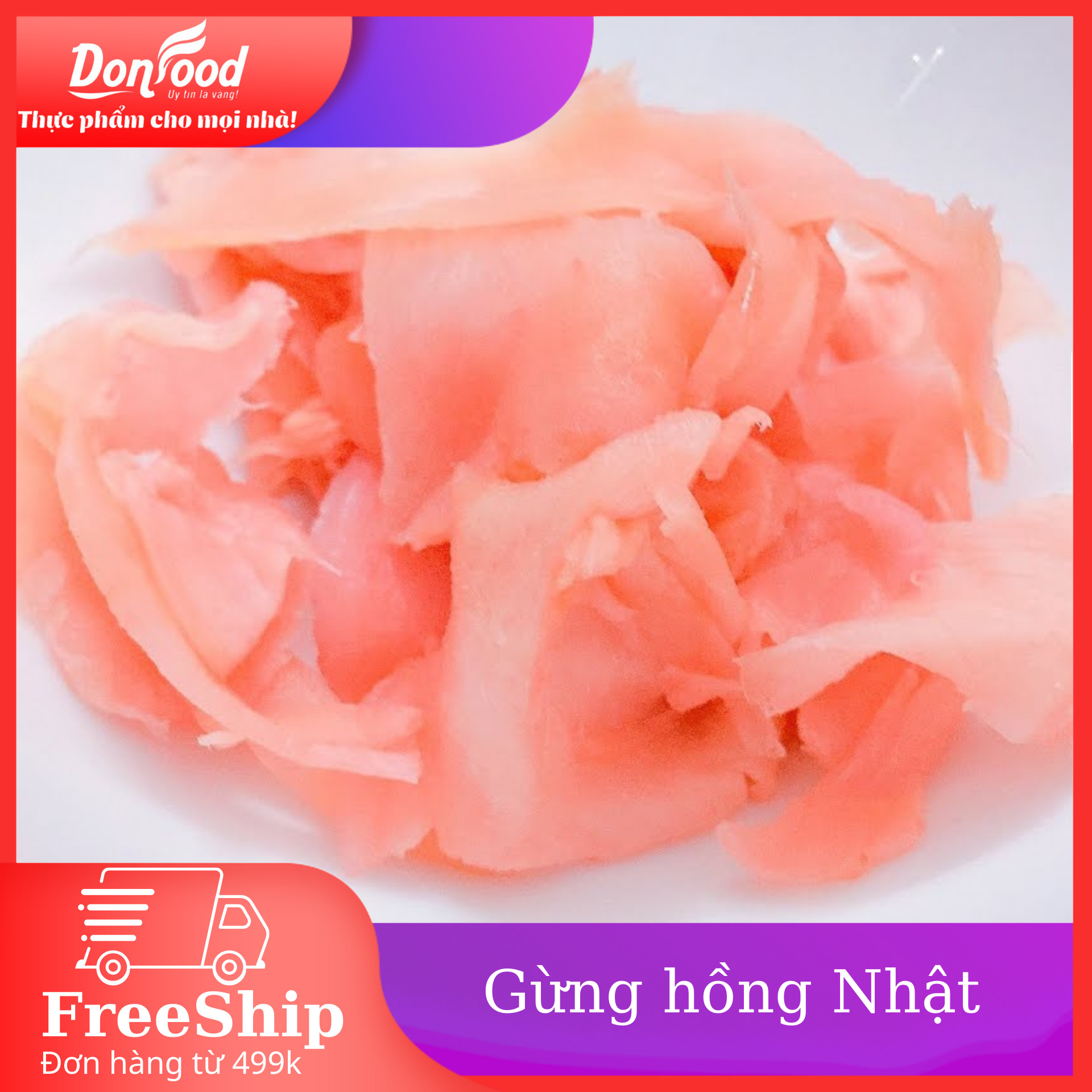 -Gừng Hồng Shashimi -100gr