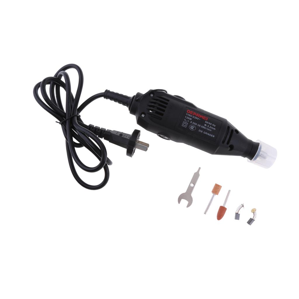 Electric Grinder Kit Rotary Tool Variable Speed for Drilling Engraving Polishing