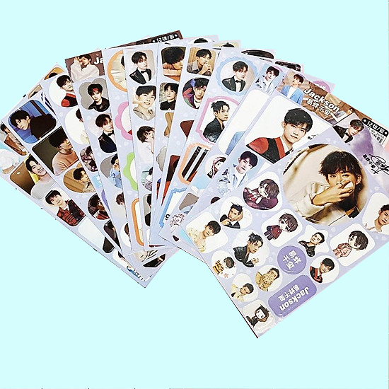 Set sticker 12 in ảnh Tfboys