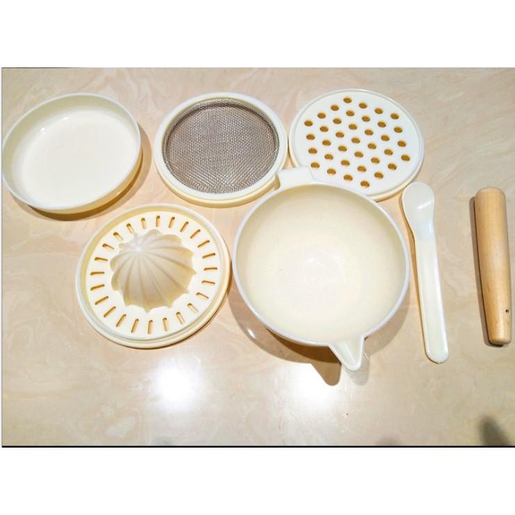 Bộ dụng cụ chế biến đồ ăn dặm 7 món