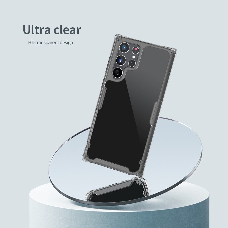 Ốp lưng dành cho SamSung Galaxy S22 Ultra loại trong suốt chống sốc chính hãng Nillkin - Hàng nhập khẩu