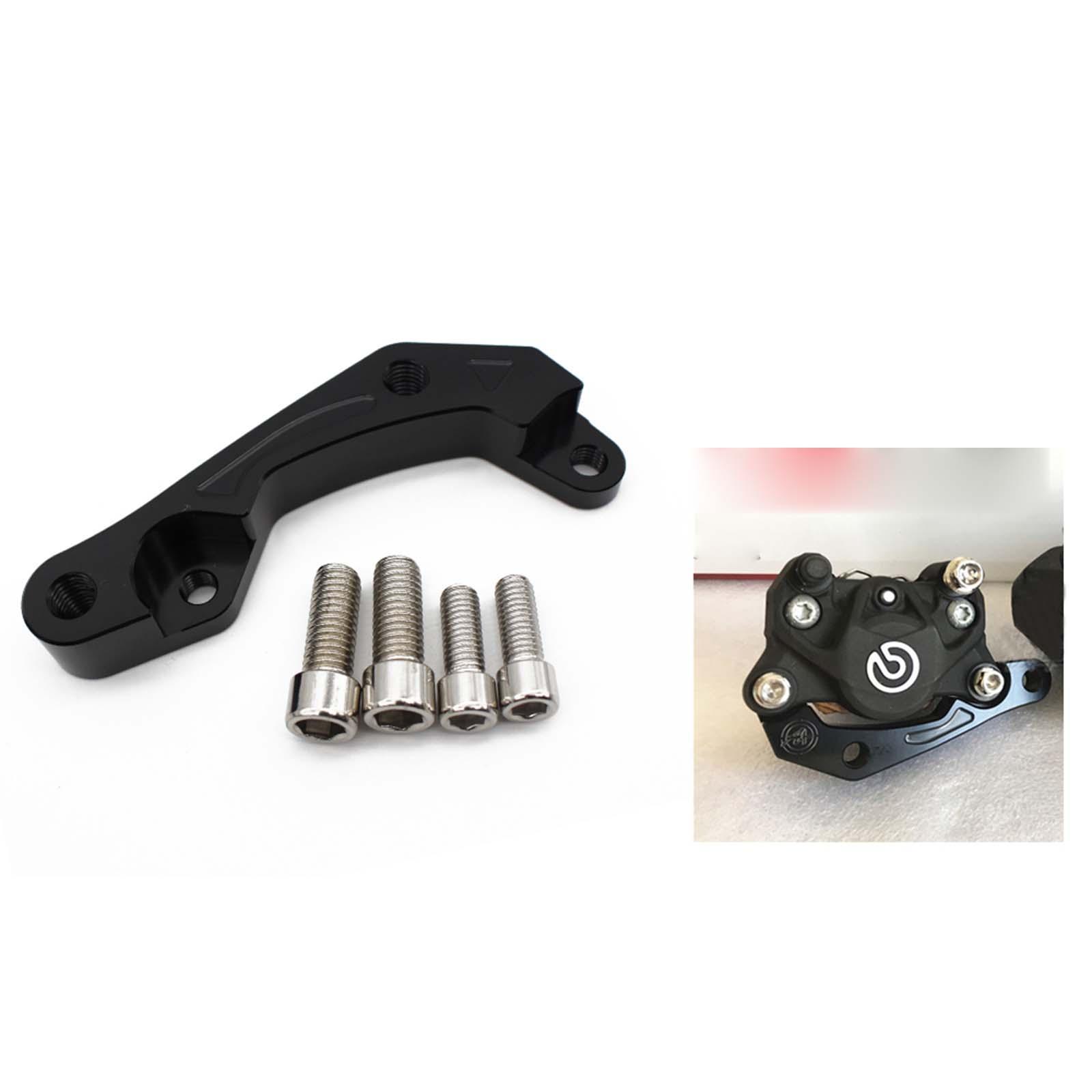 Brake Caliper Adapter Bracket Durable for  x  Parts Black
