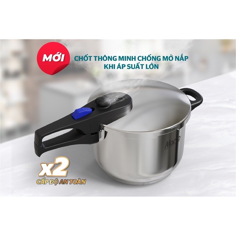 Nồi áp suất inox 304 SUNHOUSE MAMA - Hàng chính hãng