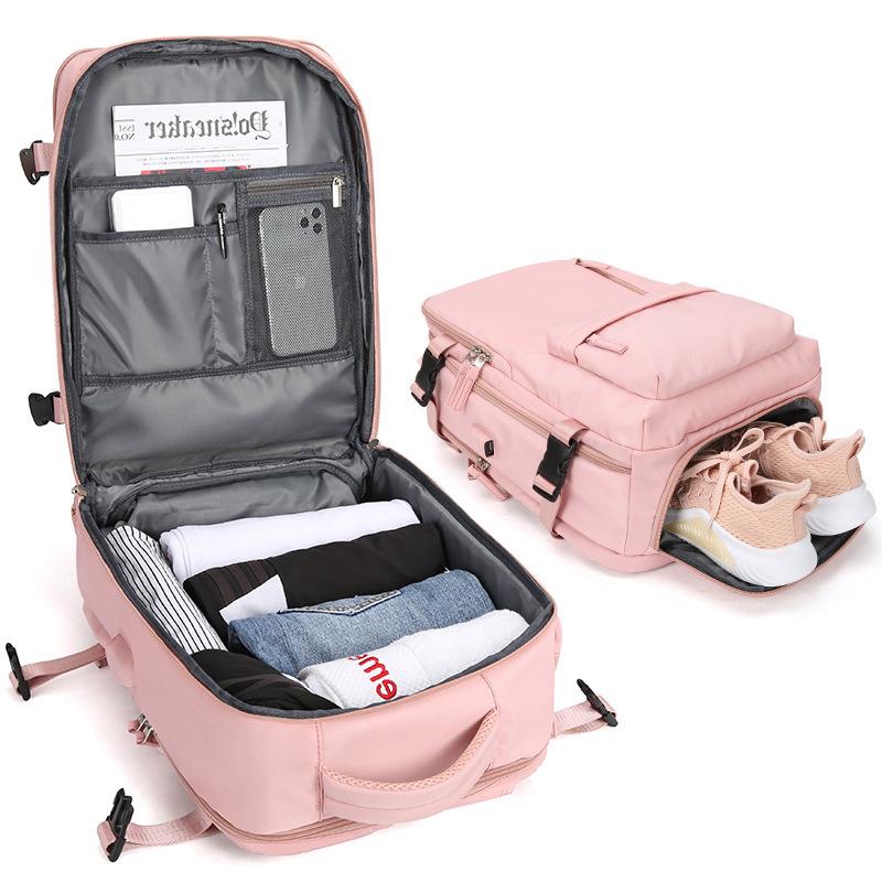 Chống Thấm Nước Mới Nam Nữ Ba Lô Du Lịch Đa Năng Laptop Lưng Nam Nữ Ngoài Trời Túi Hành Lý Mochilas Chất Lượng Cao