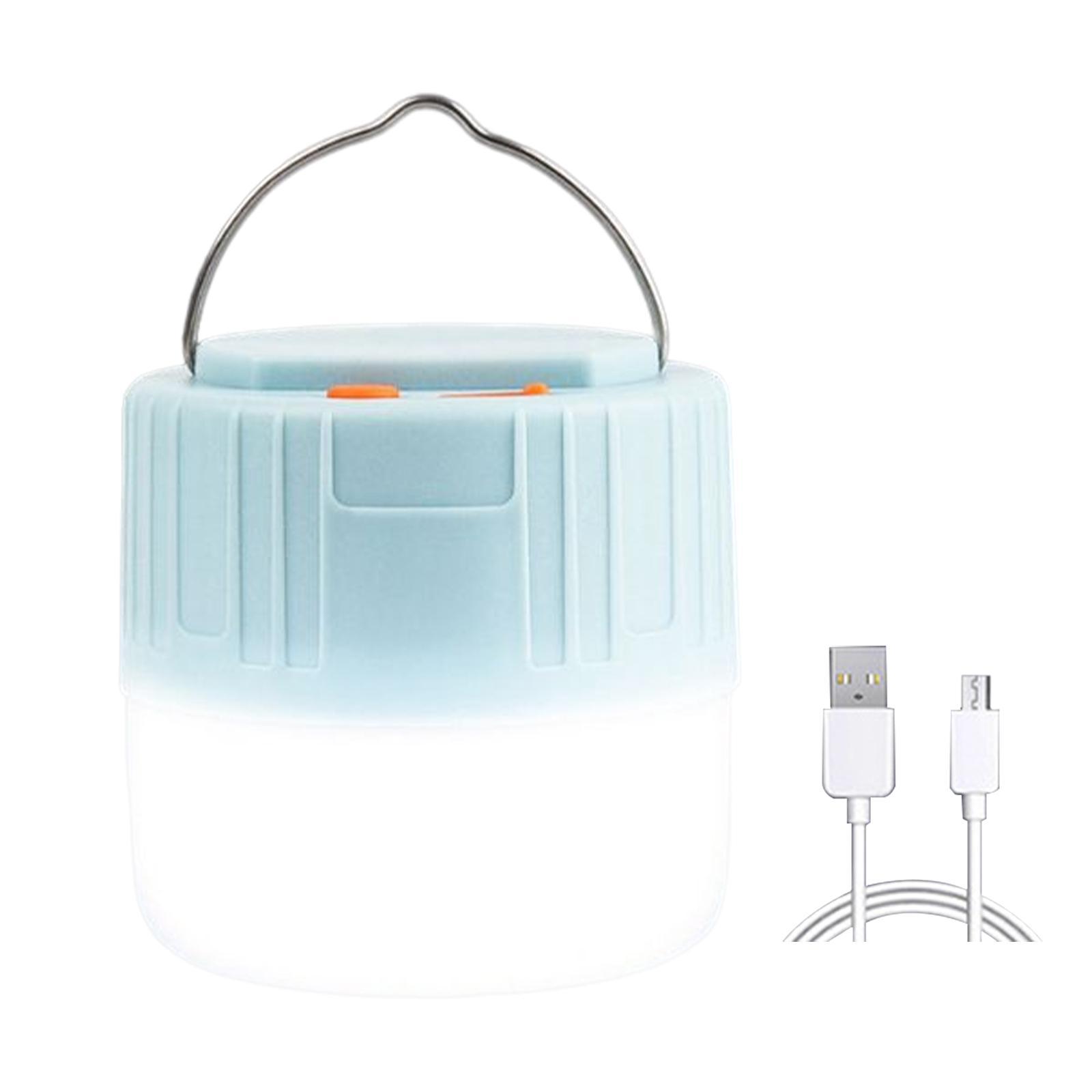 Fishing Camping Light Lamp LED Hanging Bulb USB Tent Lantern 80W