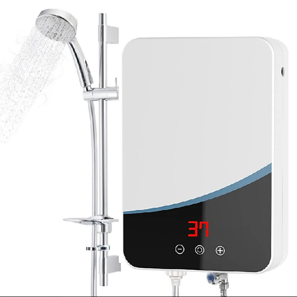 Cao cấp - Máy Nước Nóng Trực Tiếp dùng Sen Cây Tắm IHomie Euro cao cấp 5500w