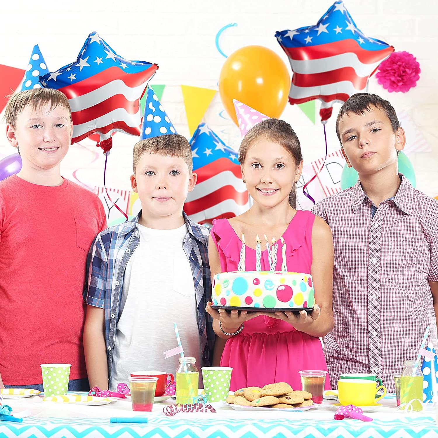 20 chiếc Bóng bay Thứ tư của Tháng Bảy Bóng bay Ngôi sao Cờ Mỹ