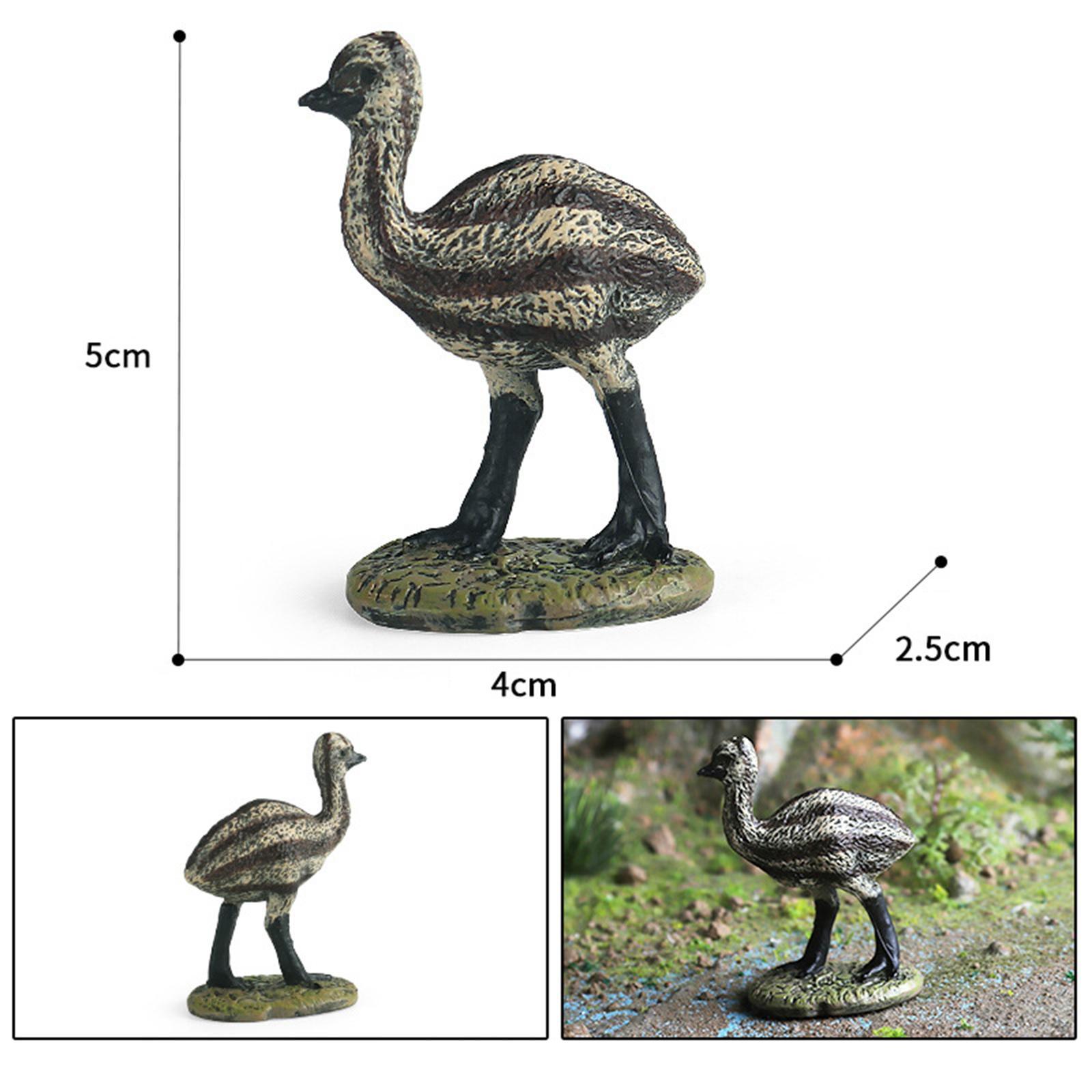 Simulation Animals Statue Ornament Sculpture for Backyard Outdoor Decor