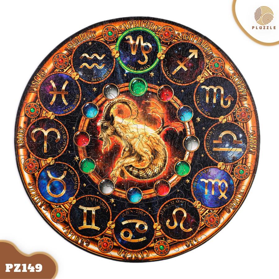 Bộ xếp hình gỗ thông minh puzzle đồ chơi ghép hình – Cung Ma Kết – PZ149