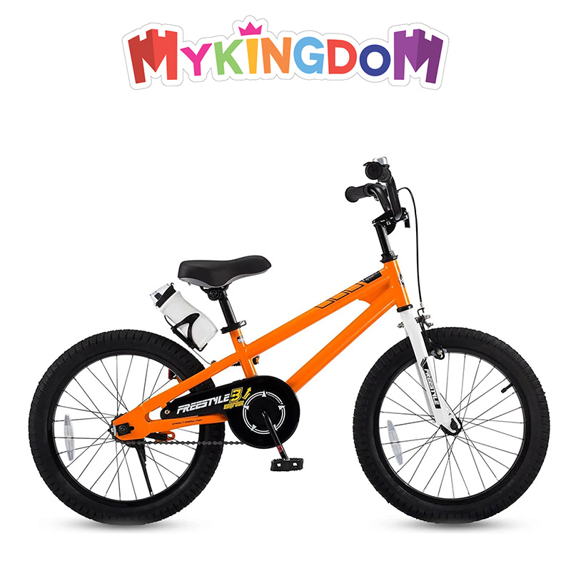 Xe Đạp Trẻ Em RoyalBaby Freestyle 18&quot;, Màu Cam, Bé Từ 5-9 Tuổi RB18B-6-OR