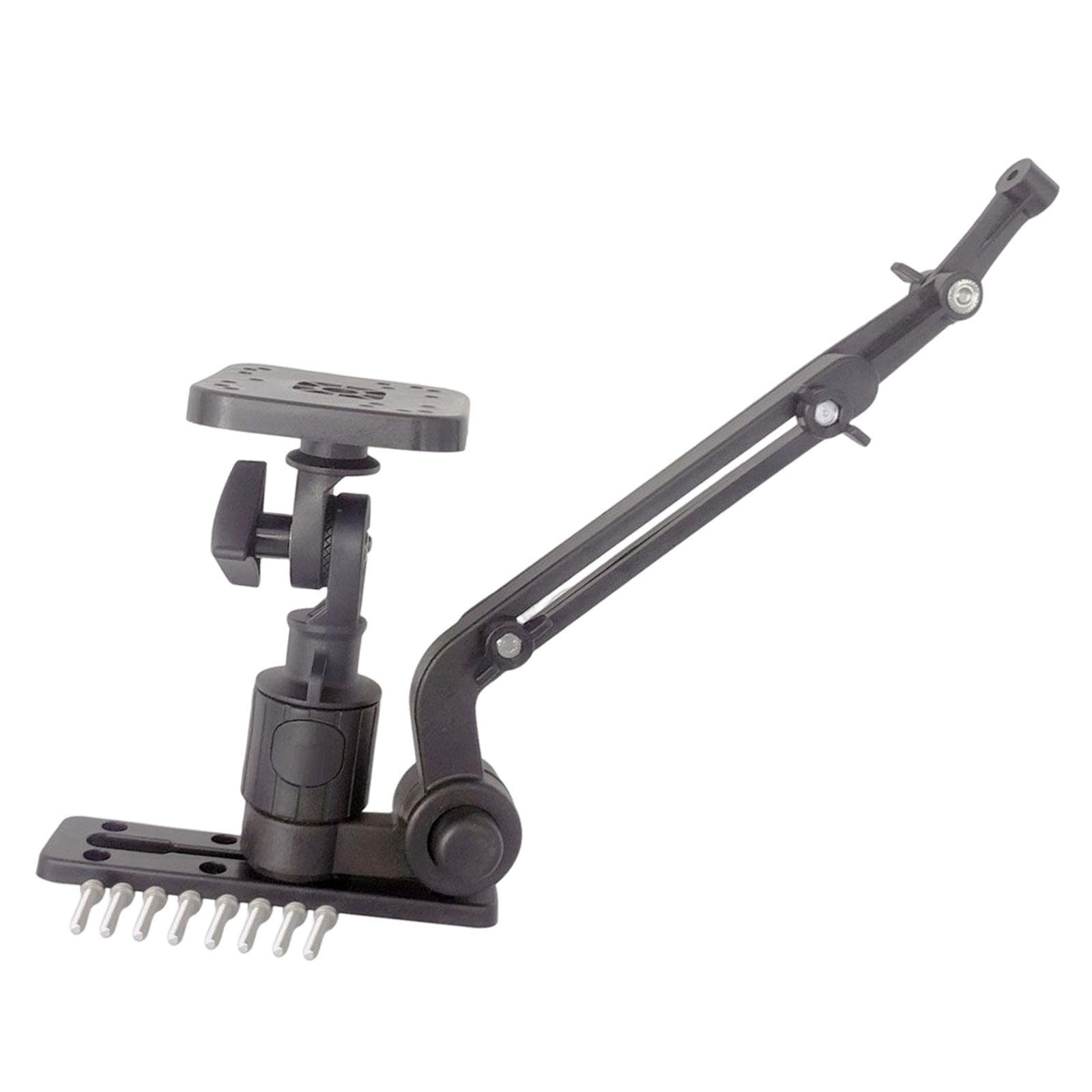 Fish  Mount Fish  Holder Transducer Mounting Arm Universal Electronic Fishfinder Mount Support for Kayak Boat Easy Install