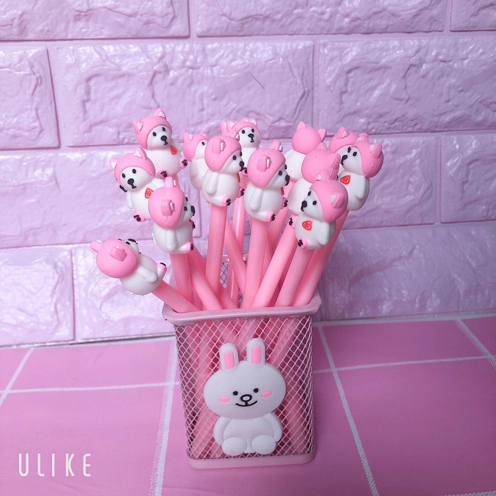 Set 10 bút Cute lẫn lộn hình