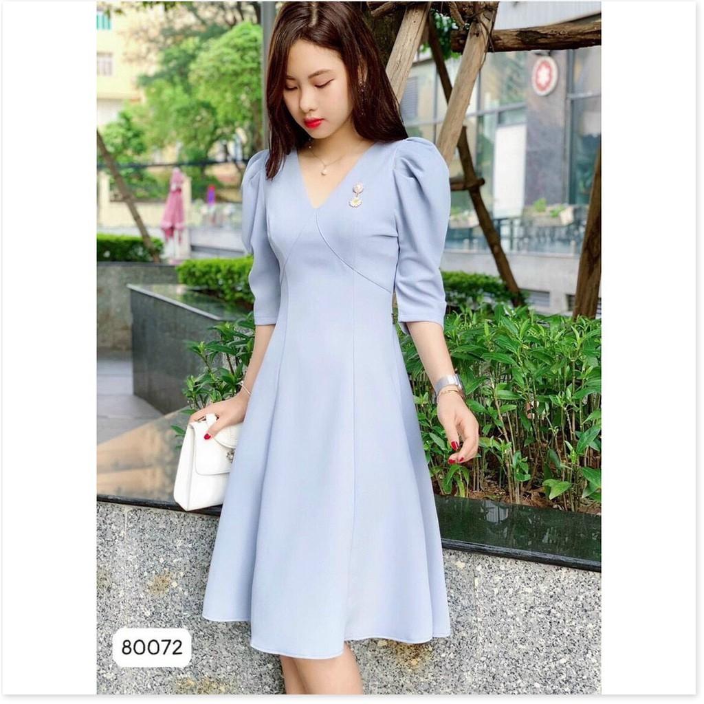 ĐẦM UMI XINH XẮN, HỌA TIẾT TRƠN NHƯNG KHÔNG KÉM PHẦN SANG TRỌNG