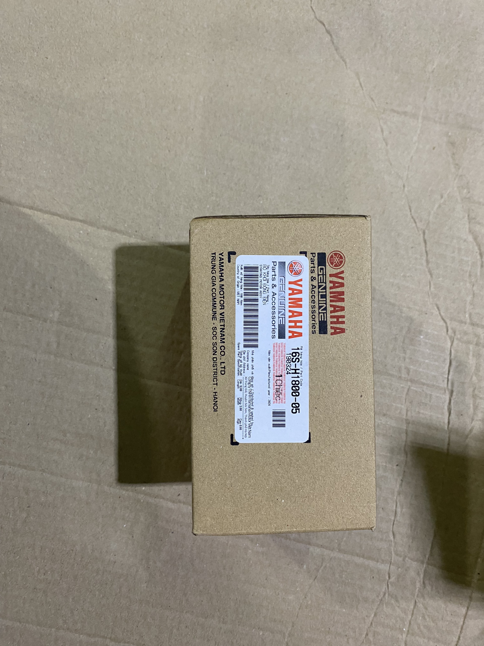 Bộ Khởi Động Điện (Củ Đề) chính hãng Yamaha dùng cho xe máy Jupiter/Sirius -16SH18000500