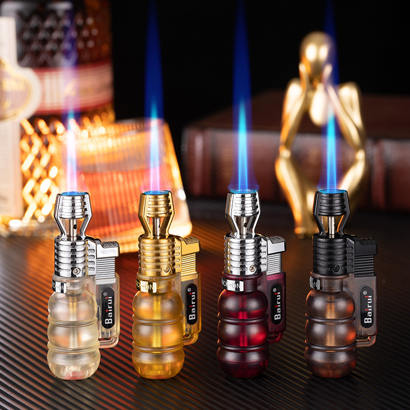 Bật lửa hột quẹt khè đứng BAIRUI BR656 hình hồ lô gas lộ thiên - xài gas