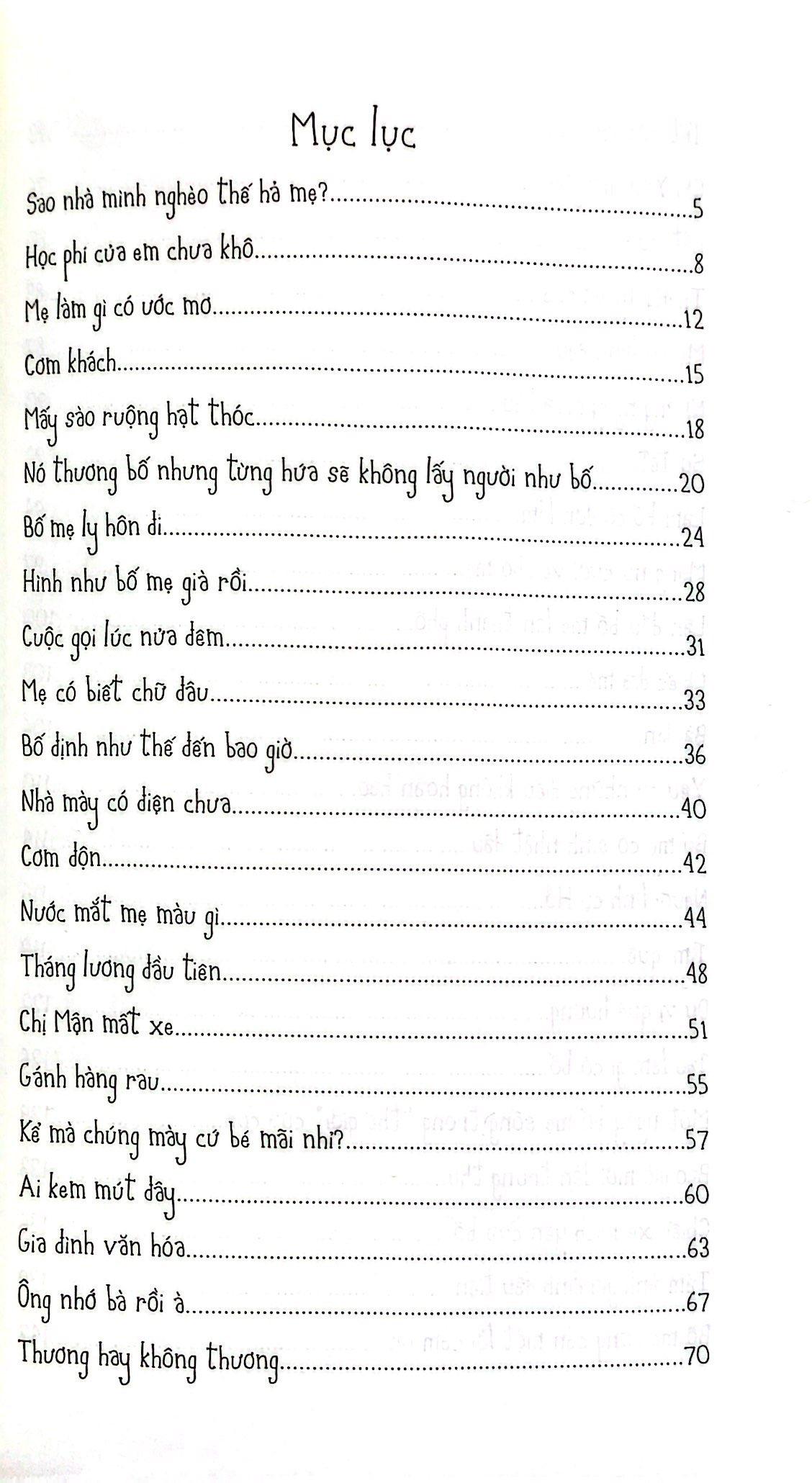 Mẹ Làm Gì Có Ước Mơ