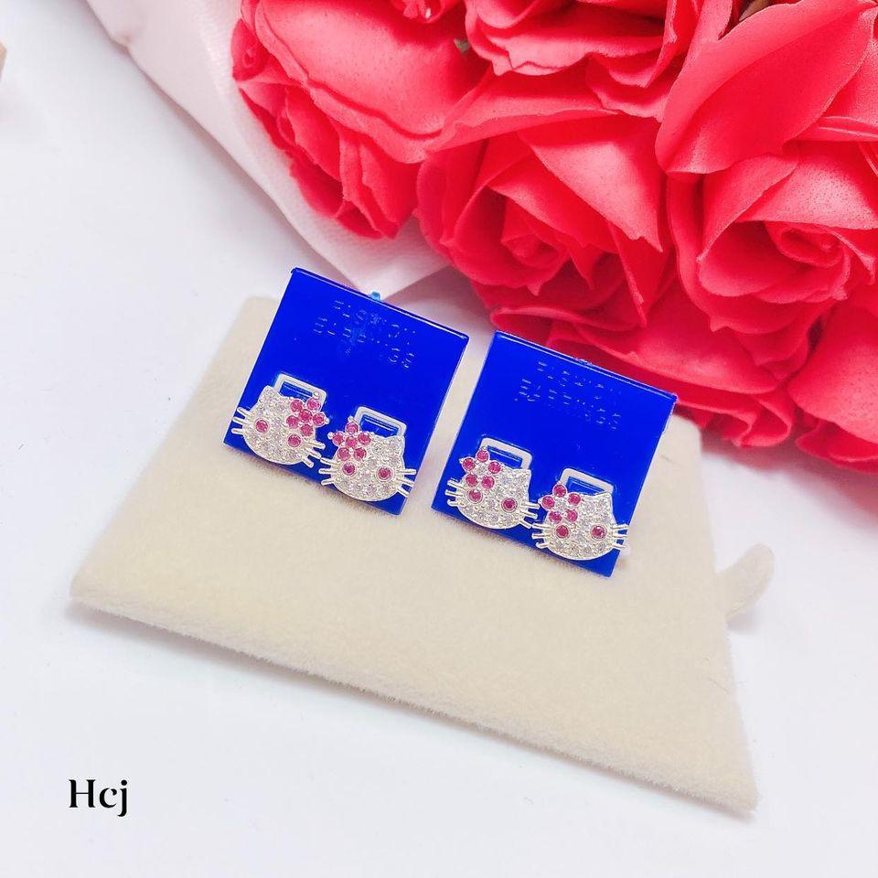 BÔNG TAI CHO BÉ GÁI MÈO KITTY