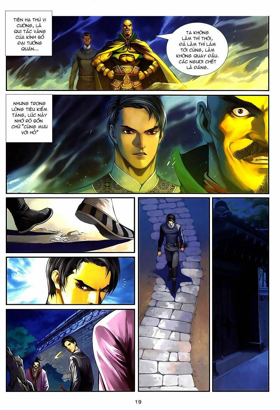 tân tác tứ đại danh bổ chapter 3 18