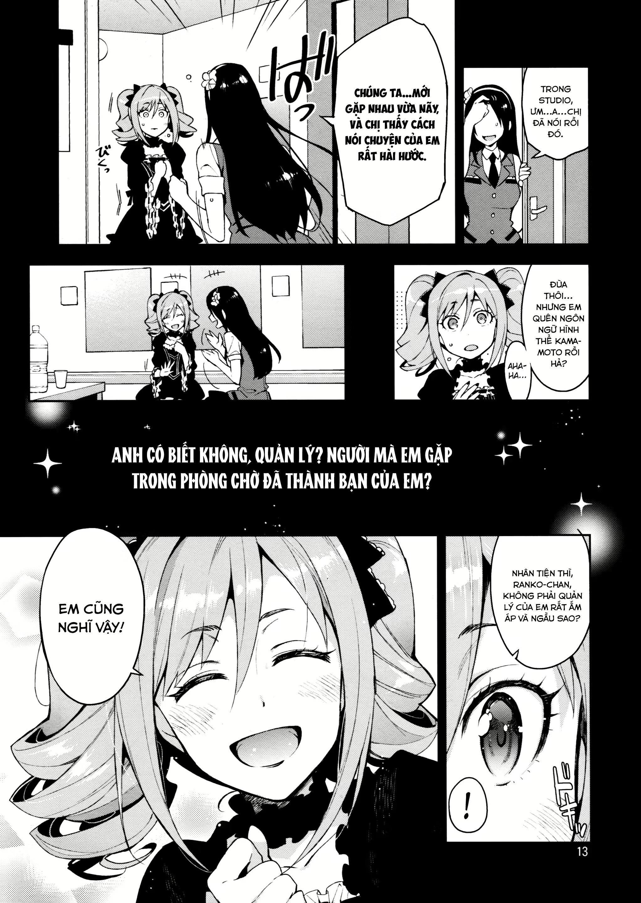 chuyện tình yêu của cô nàng ca sĩ chapter 1.1 13