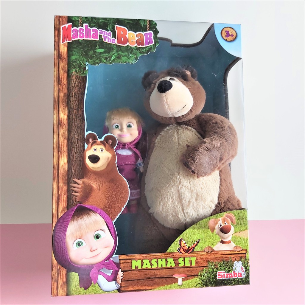 Bộ Đồ Chơi Búp Bê Và Gấu MASHA AND THE BEAR Masha Set - 109301072