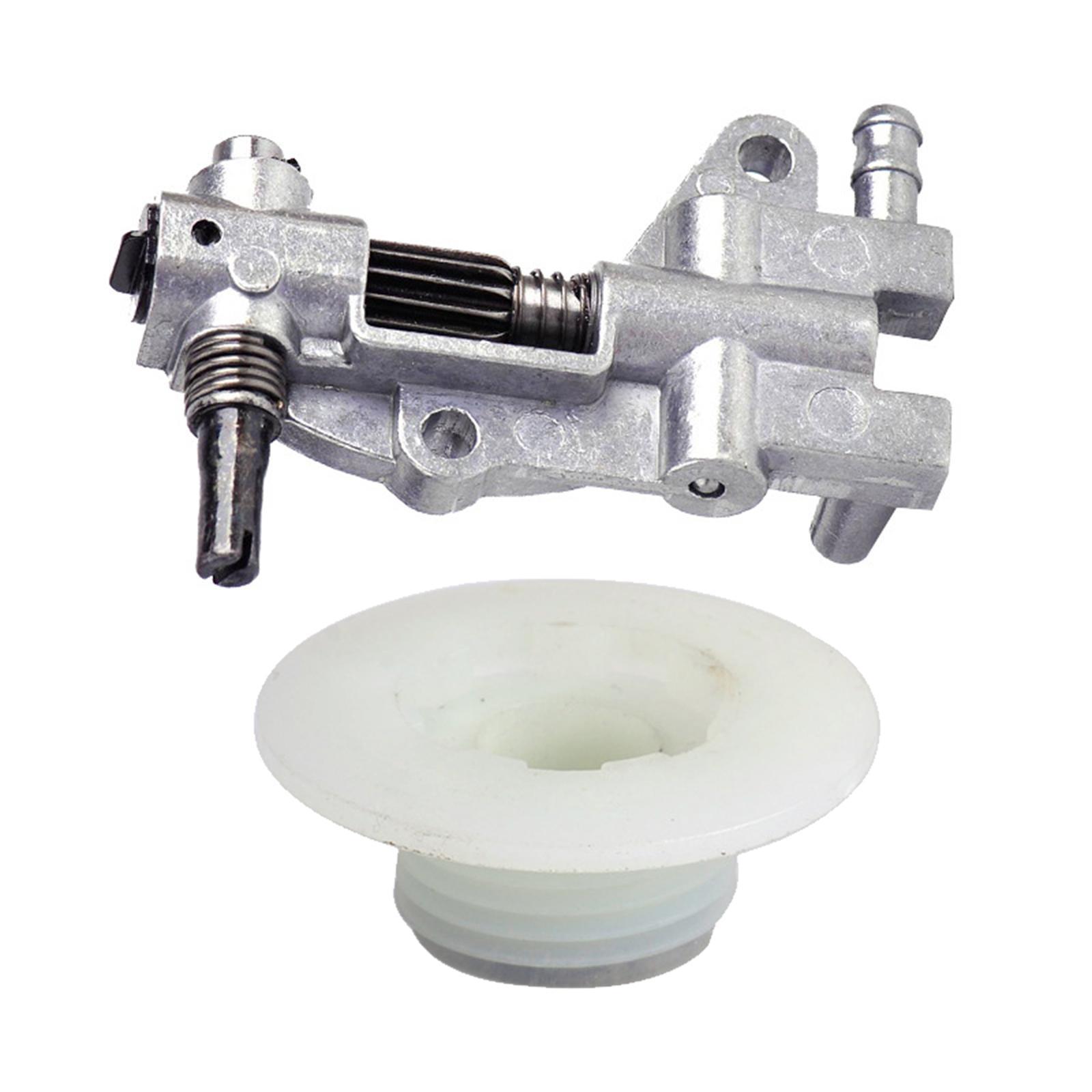 Oil Pump Worm Gear Kit for Chain Saws 5200 4500 5800 Chain saws Parts
