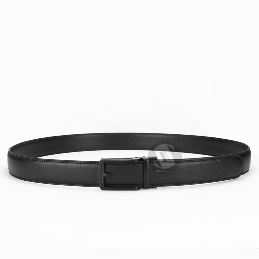 Dây Thắt Lưng, Nịt Nam Da Bò Cao Cấp - ShinBasic, Bảng Khoá Tự Động, Thời Trang Công Sở, BELTS21BAS09-1