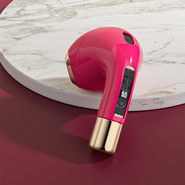 DISNEY Tai Nghe Nhét Tai Bluetooth Q6 Chống Ồn Hình Gấu Dễ Thương Tích Hợp Micro Phong Cách Thể Thao