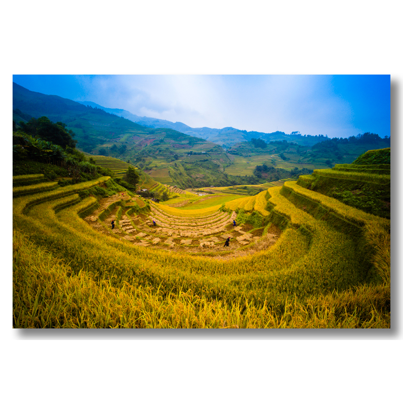 Tranh treo tường phong cảnh VIỆT NAM MCC15-KT60x90 - In phun UV trên vải CANVAS bền màu bọc khung gỗ sang trọng.