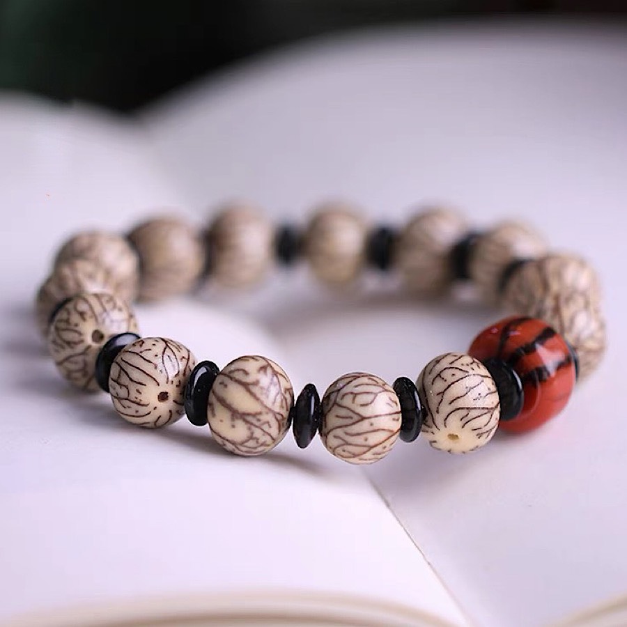 VÒNG TAY HẠT BỒ ĐỀ QUAN ÂM TÂM AN YÊN