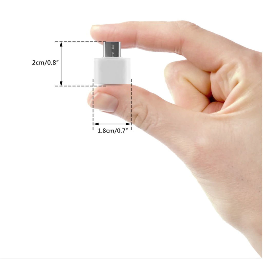 Đầu Chuyển OTG USB 3.0 Ra Type C - Kết Nối Chuột, Bàn Phím, Tay Cầm Game, chuyển đổi từ cổng USB ra cổng Type C - Hàng chính hãng