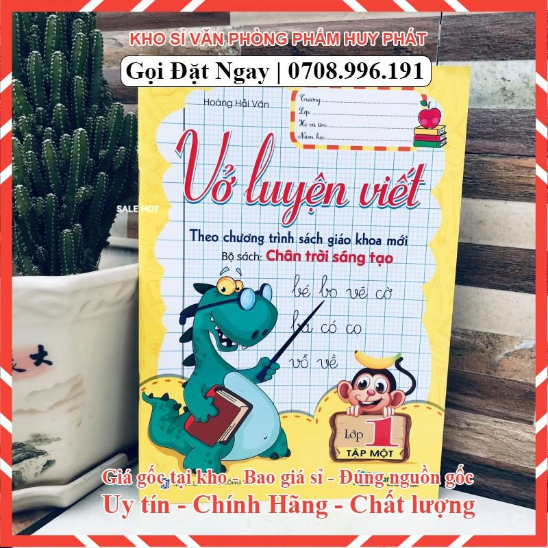 VỞ LUYỆN VIẾT CHỮ ĐẸP THEO CHÂN TRỜI SÁNG TẠO