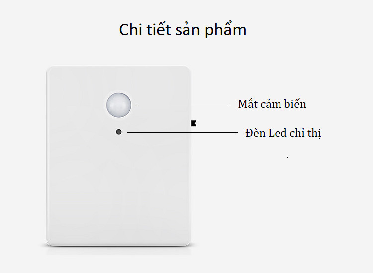 Thiết bị báo khách, lắp đặt ở nhà cửa, cửa hàng, showroom M4589 ( Tặng kèm miếng thép đa năng 11 chức năng trong 1 )