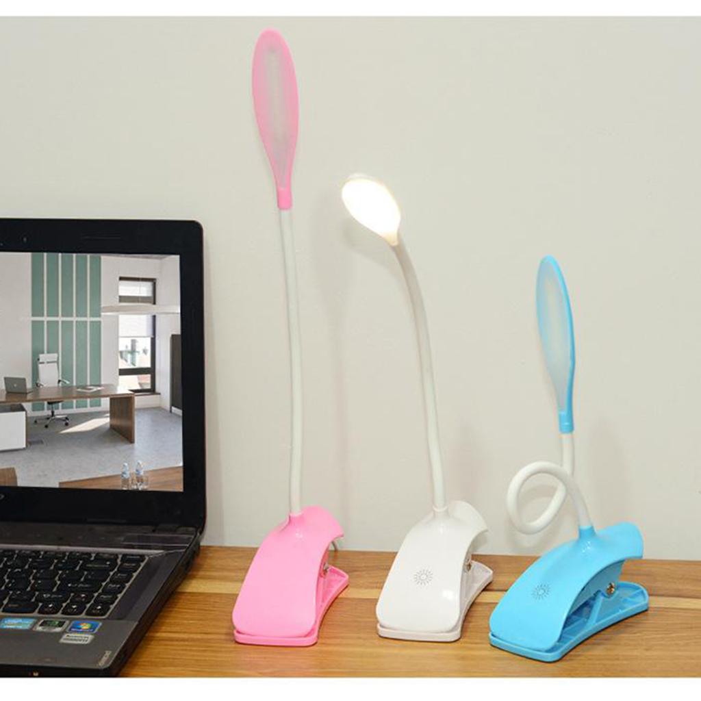 Đèn kẹp thông minh linh hoạt với cổng sạc USB và cổ đèn tùy chỉnh