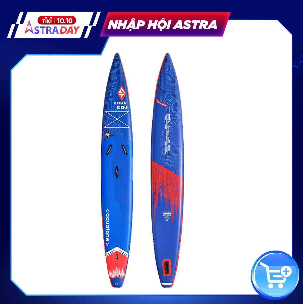 Ván SUP bơm hơi Aquatone OCEAN 14'0&quot; RACE SUP TS-611D 2.0 2022