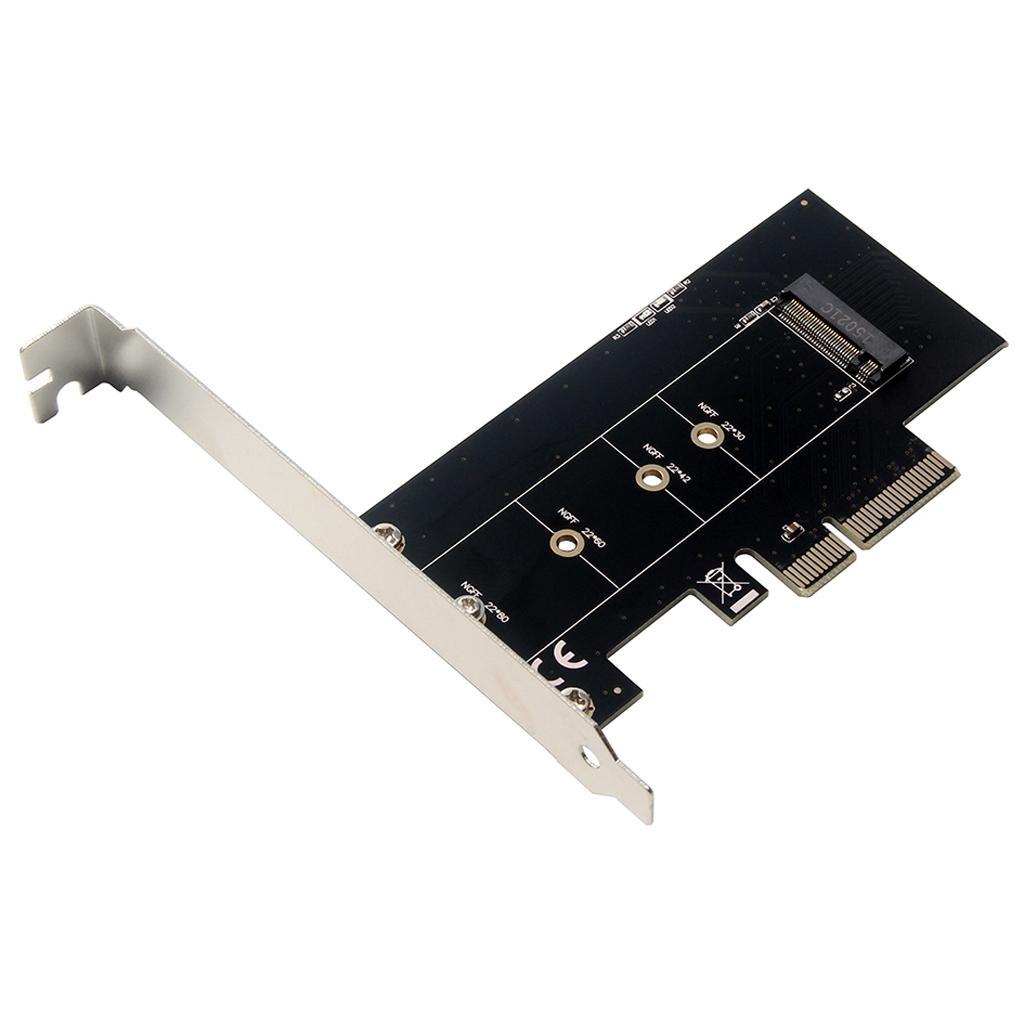 PCI-E  x4 to M.2 NVMe SSD NGFF M-key Riser Card Adapter High Speed