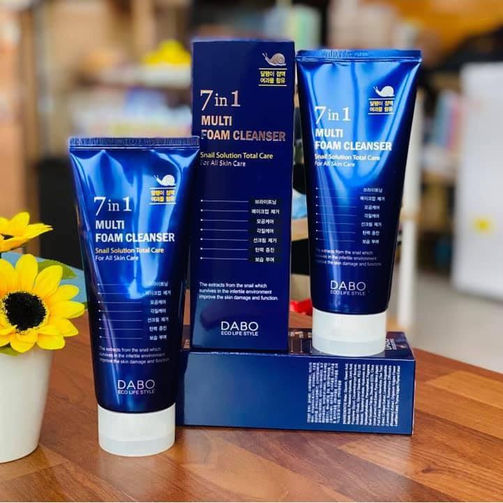 Sữa Rửa Mặt DABO Hàn Quốc 7 tác dụng Multi Foam Cleanser 180ml