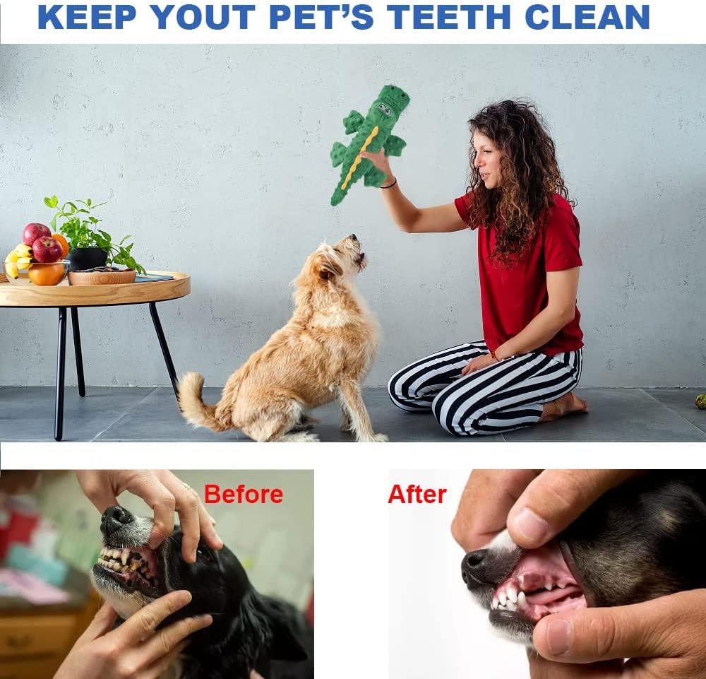 Đồ chơi cho chó, 2 chiếc Đồ chơi cho chó tương tác khi buồn chán, Đồ chơi nhai cho chó bền